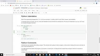 Statements & Comments in Python Programming Language