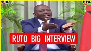 LIVE - PRESIDENT RUTO BIG INTERVIEW FROM STATE HOUSE