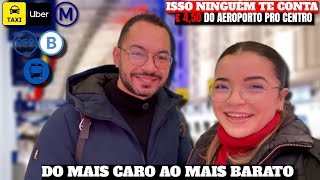 COMO SAIR DOS AEROPORTOS DE PARIS (CDG E ORLY) DO MAIS CARO AO MAIS BARATO ♥ - Bruna Paula