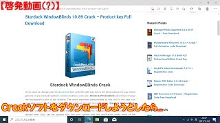 ウイルス入れるのって苦労するね(Crack Part1)