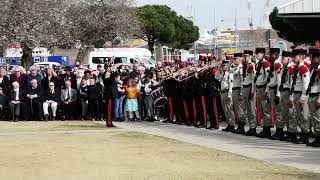 28 MARS 2022... L'HYMNE ANGLAIS suivi de L'HYMNE FRANCAIS OPERATION CHARIOT SAINT NAZAIRE 44