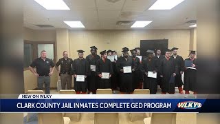 Clark County jail graduates largest GED class ever