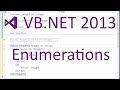 VB.NET 2013 - Enumerations