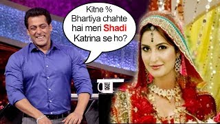 Salman Khan's Unbelievable SHOCKING Question On MARRYING Katrina Kaif At Dus Ka Dum Launch