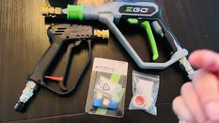 Ego Pressure Washer Gun + Swivel