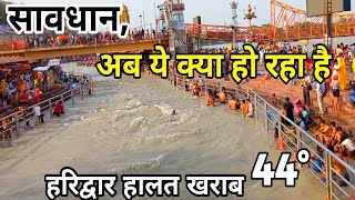 हरिद्वार हालत खराब, अनहोनी से बचें |Haridwar |Char Dham Yatra 2024 |Haridwar video