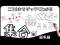 【総集編】　集合　授業5時間分を6分にまとめました