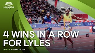 4 wins in a row in Boston for Noah Lyles | World Indoor Tour 2025