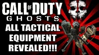 Call of Duty Ghosts ALL TACTICAL EQUIPMENT REVEALED