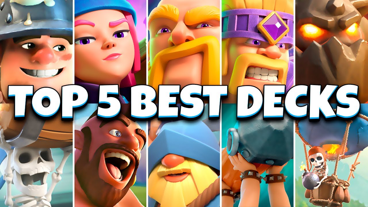 Top 5 *BEST* Clash Royale Decks (July 2023) - YouTube