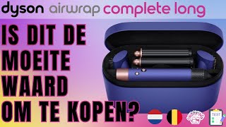 Dyson AirWrap complete long DUTCH NEDERLANDS  BELGIUM