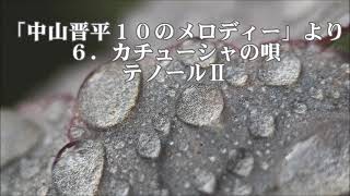 岩河智子　「中山晋平１０のメロディー」より　６．カチューシャの唄　テノールⅡ