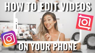 HOW TO EDIT VIDEOS USING ONLY YOUR iPHONE | Step by Step InShot Tutorial for Instagram Reels