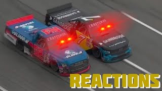 2025 NASCAR Atlanta Trucks Photo Finish Reactions