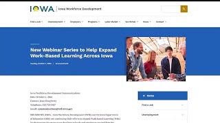 Working Iowa: Work-based learning