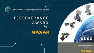 Perseverance Award from Maxar