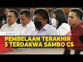 [Full] Sidang Duplik 5 Terdakwa Pembunuhan Yosua: Sambo, Eliezer, Putri, Ricky dan Kuat