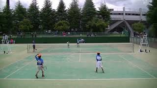 第37回関東小学生ソフトテニス大会　個人戦　　中村・山本　対　宇田川・布施谷(千葉 浦安ジュニア)