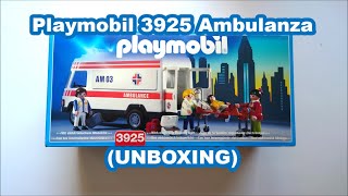 UNBOXING Playmobil 3925 Ambulanza (2000)