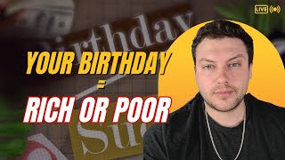 Your Birthday = RICH or POOR | Numerology Life Path Number
