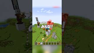 ピリジャー1億体🫢【まいくら・マインクラフト】#shorts #らた #minecraft #ゲーム実況 #まいくら #マイクラ