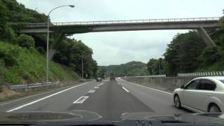 （東北自動車道)下り　安達太良SA⇒福島松川PA　2013 7