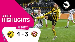 Borussia Dortmund II - Dynamo Dresden | Highlights 3. Liga 22/23