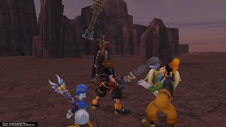 Cheesing through the Lingering Will(Tera)boss fight on critical mode in KINGDOM HEARTS II Final Mix