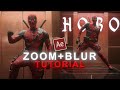 Smooth zoom in-out + bcc lens blur | after effects