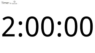 2 Hour Countup Timer