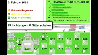 Übersichtsfolien mit K9: 19. Lichtauge 😀 | 6.2.2025 | #s21 #stuttgart21