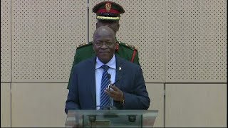 MAGUFULI TELLS UHURU KENYATTA ON PHONE 'WAZIRI WAKO MONICA NI MREMBO KWELI'