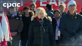 Ontario Liberal Leader Bonnie Crombie makes an announcement in Toronto – February 1, 2025