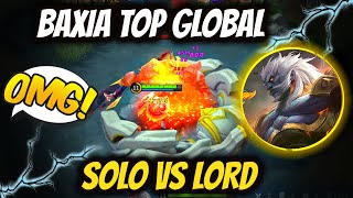 EL MEJOR BAXIA DEL MUNDO SE HACE UN VERSUS AL LORD INSANO! | MOBILE LEGENDS