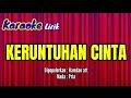 KERUNTUHAN CINTA - Hamdan att - karaoke - lirik - nada - pria