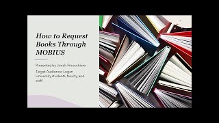 How to Request Books through MOBIUS