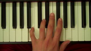 How To Play a B Minor Seventh Chord on Piano (Left Hand)