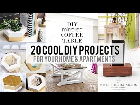 20 Cool Home decor DIY Project 20 Cool Home decor DIY Project