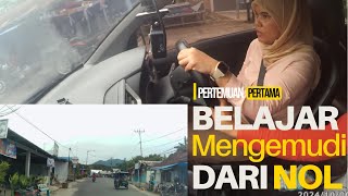 PERTEMUAN PERTAMA BELAJAR DARI NOL | BELAJAR MENGENDALIKAN SETIR DAN GAS | BELAJAR MENGEMUDI MANUAL