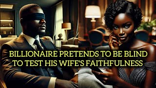 BILLIONAIRE PRETENDS TO BE BLIND TO TEST HIS WIFE FAITHFULNESS