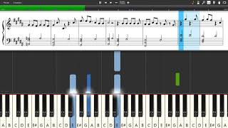 Nils Frahm - La - Piano tutorial and cover (Sheets + MIDI)