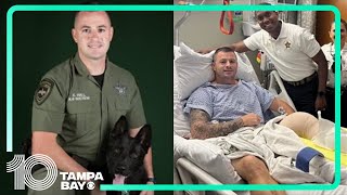 Sheriff Chronister details arrests made after Hillsborough deputy was seriously hurt