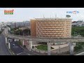 cyber towers hyderabad aerial view in lockdown cyber towers 4k video hybiz