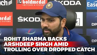 Rohit Sharma Backs Arshdeep Singh Amid Trolling Over Dropped Catch