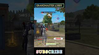 grandmaster pushing 😈 grandmaster lobby new season 32 #freefire #unik_brother_10k #shorts #short