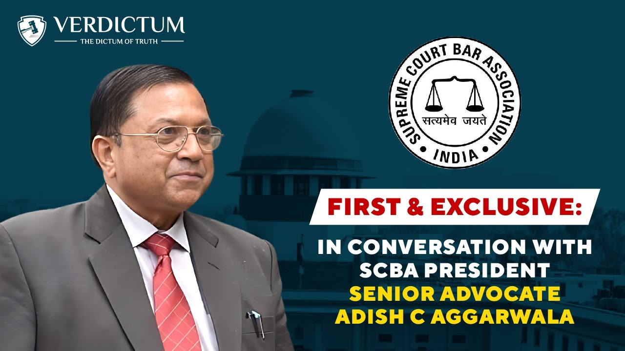 First & Exclusive: In Conversation With SCBA President Senior Advocate ...