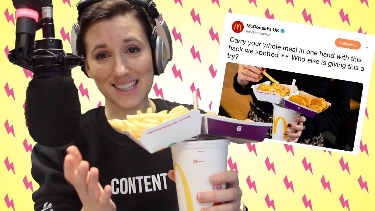 Mcdonalds Life Hack Test Youtube