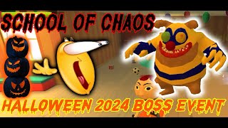 School of Chaos: Halloween 2024 Bossfight Event | Defeating the Clownda!!