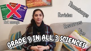 HOW TO REVISE SCIENCES and GET ALL GRADE 9 (CGP not enough) GCSE MOCKS , TIPS | timestamps