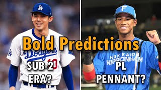 Bold Predictions for 2025 Japanese Baseball